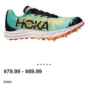 Hoka crescendo trail Sneakers - Black, Blue, Yellow